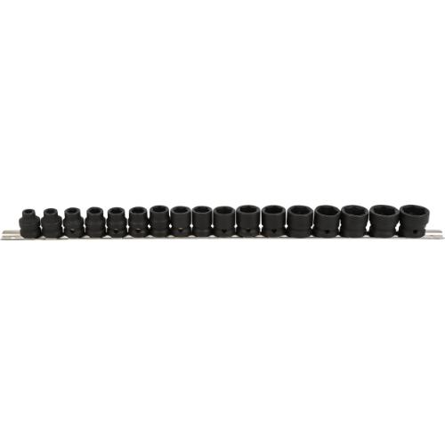 17PCS LOW PROFILE IMPACT SOCKET SET 1/2